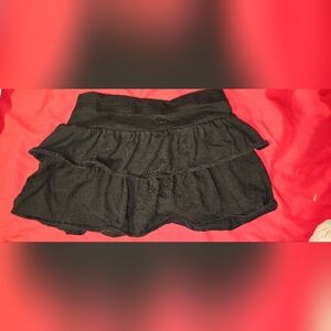 Faded Glory Elegant Black Skort
